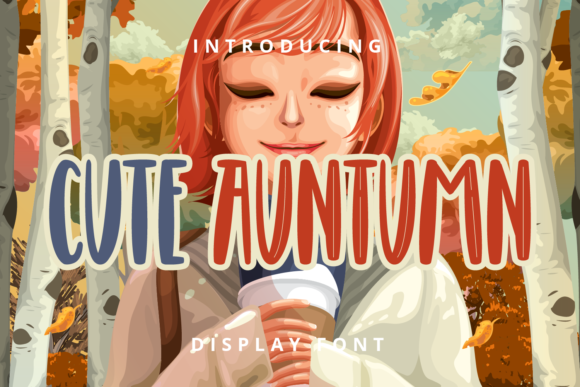 Cute Auntumn Font for Business Branding