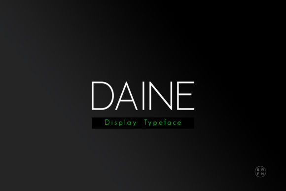 Daine Font for Modern Branding Projects
