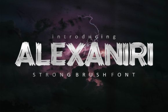 Discovering Alexaniri: A Bold Display Font for Modern Branding