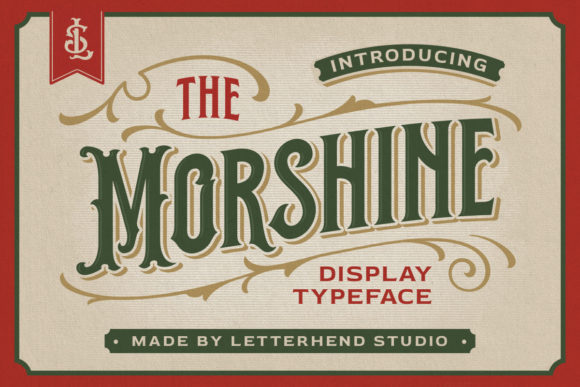 Enhance Your Editorial Design with the Bold Morshine Typeface