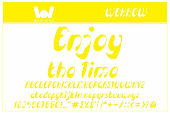 Enjoy the Time Font for Professional Branding