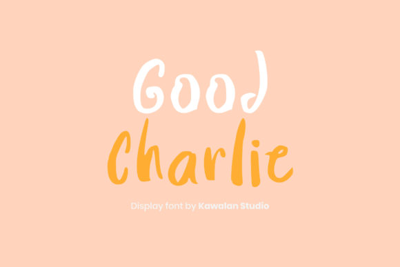 Good Charlie: A Handwritten Font for Modern Web Design