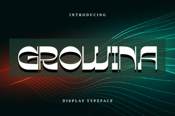 Growina: A Futuristic Font for Bold Campaign Designs