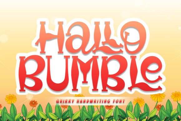 Hallo Bumble: A Chic Display Font for Editorial Design