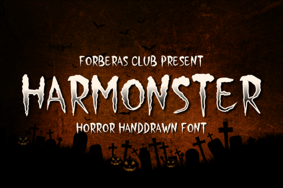 Harmonster: A Creepy Display Font for Bold Branding