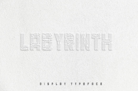 Labyrinth Font for Web Design
