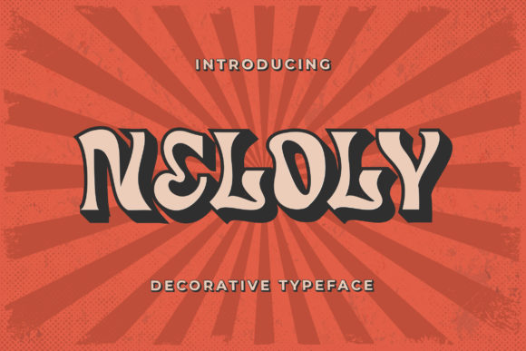 Neloly: A Chic Display Font for Branding Impact
