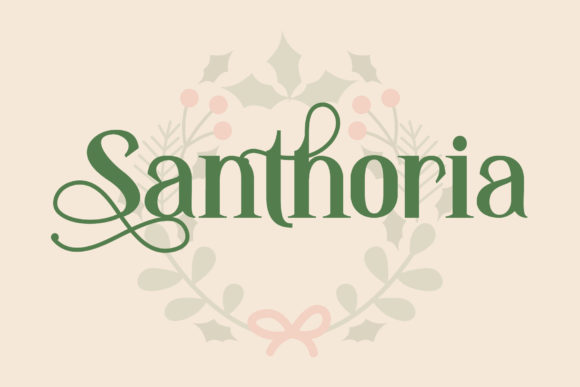 Santhoria: A Versatile Typeface for Editorial Design
