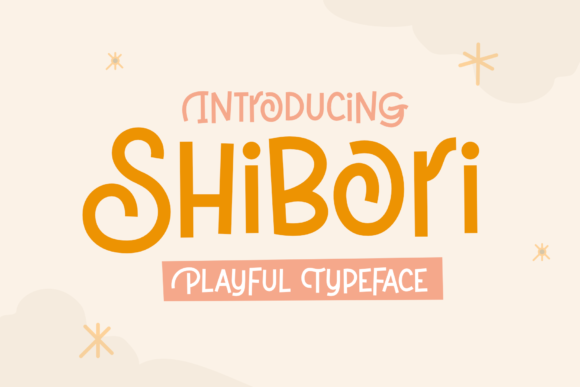 Shibori Font Review: A Playful Display Typeface for Branding