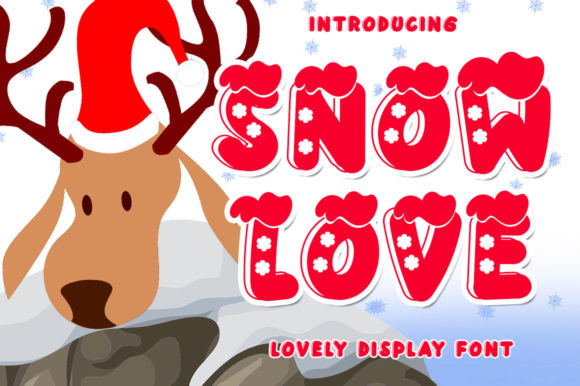 Snow Love: A Playful Font for Creative Branding