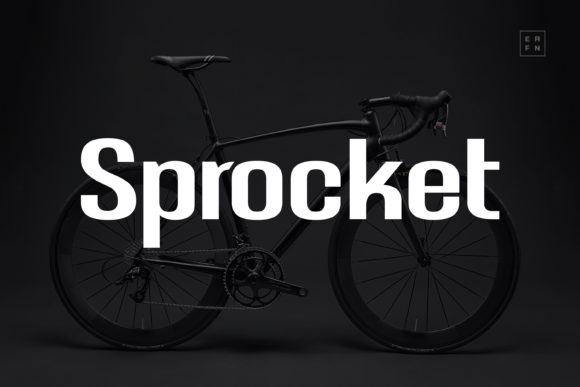 Sprocket: A Bold Display Font for Creative Branding