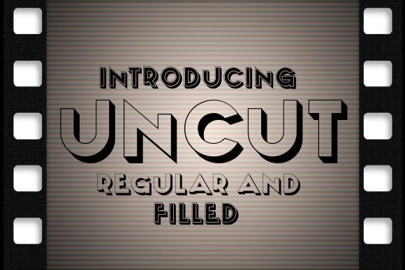 Uncut Font for Bold Digital Branding