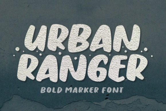 Urban Ranger: A Modern Display Font for Editorial Elegance